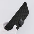 GUCCI Micro GG Canvas GG Canvas Wallet Leather 4Set Pink Black Auth 140007-22