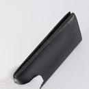 GUCCI Micro GG Canvas GG Canvas Wallet Leather 4Set Pink Black Auth 140007-30