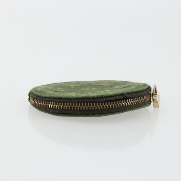 LOUIS VUITTON Monogram Mini Porte Monnaie Ron Purse TST Khaki M92451 Auth 140009