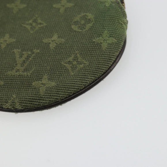 LOUIS VUITTON Monogram Mini Porte Monnaie Ron Purse TST Khaki M92451 Auth 140009