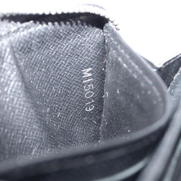 LOUIS VUITTON Damier Graphite Zippy Coin Purse N63076 LV Auth 140010