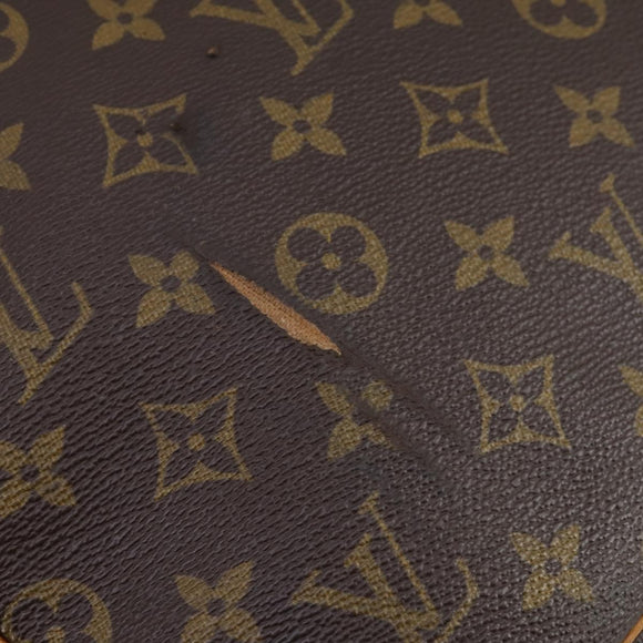 LOUIS VUITTON Monogram Keepall 55 Boston Bag M41424 LV Auth 140023