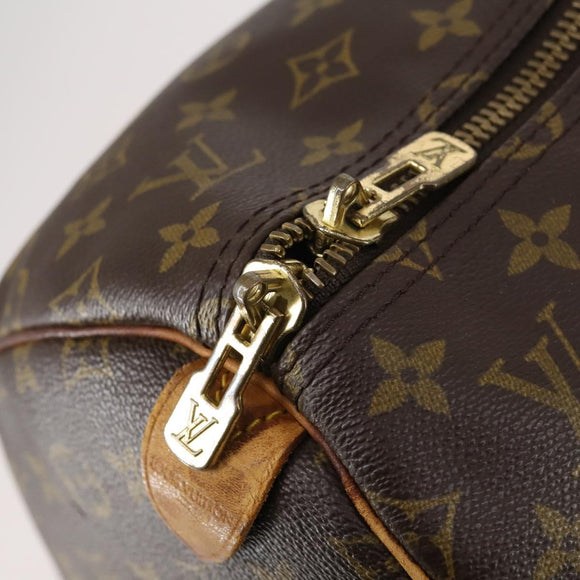 LOUIS VUITTON Monogram Keepall 55 Boston Bag M41424 LV Auth 140023