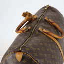 LOUIS VUITTON Monogram Keepall 55 Boston Bag M41424 LV Auth 140023-6