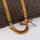 LOUIS VUITTON Monogram Keepall 55 Boston Bag M41424 LV Auth 140023-7
