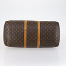LOUIS VUITTON Monogram Keepall 55 Boston Bag M41424 LV Auth 140023-9