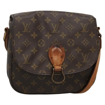 LOUIS VUITTON Monogram Saint Cloud GM Shoulder Bag M51242 LV Auth 140025