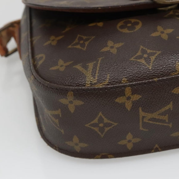 LOUIS VUITTON Monogram Saint Cloud GM Shoulder Bag M51242 LV Auth 140025