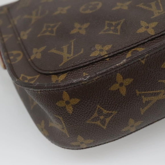 LOUIS VUITTON Monogram Saint Cloud GM Shoulder Bag M51242 LV Auth 140025