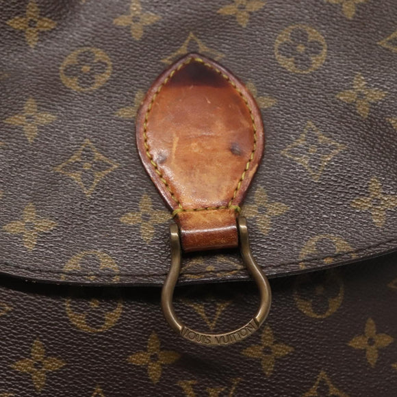 LOUIS VUITTON Monogram Saint Cloud GM Shoulder Bag M51242 LV Auth 140025
