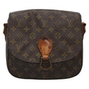 LOUIS VUITTON Monogram Saint Cloud GM Shoulder Bag M51242 LV Auth 140025-13