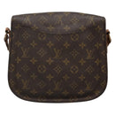 LOUIS VUITTON Monogram Saint Cloud GM Shoulder Bag M51242 LV Auth 140025-2