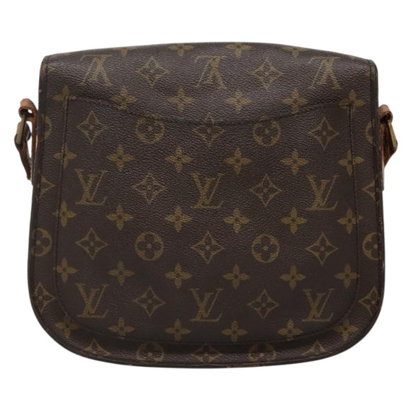 LOUIS VUITTON Monogram Saint Cloud GM Shoulder Bag M51242 LV Auth 140025