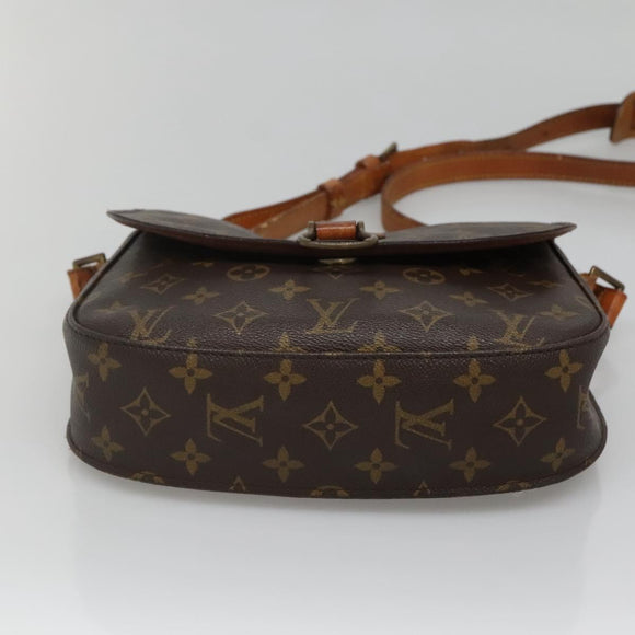 LOUIS VUITTON Monogram Saint Cloud GM Shoulder Bag M51242 LV Auth 140025