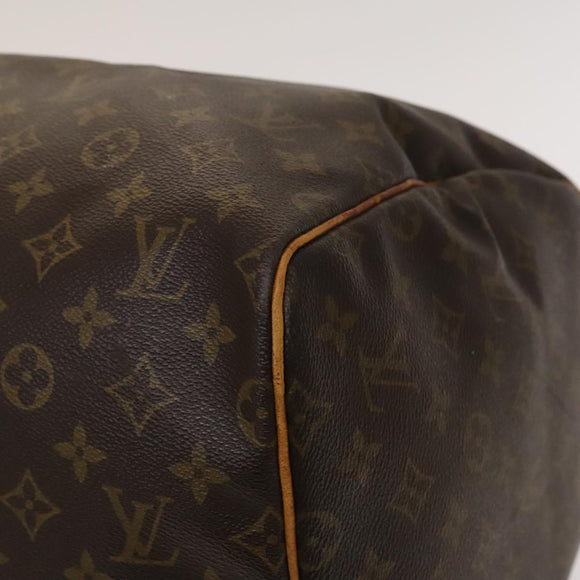 LOUIS VUITTON Monogram Keepall 55 Boston Bag M41424 LV Auth 140030