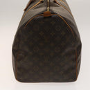 LOUIS VUITTON Monogram Keepall 55 Boston Bag M41424 LV Auth 140030-4