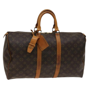 LOUIS VUITTON Monogram Keepall 45 Boston Bag M41428 LV Auth 140031