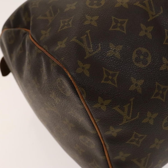 LOUIS VUITTON Monogram Keepall 45 Boston Bag M41428 LV Auth 140031