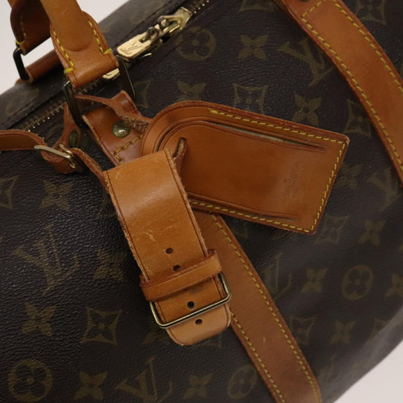 LOUIS VUITTON Monogram Keepall 45 Boston Bag M41428 LV Auth 140031