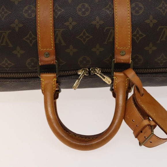 LOUIS VUITTON Monogram Keepall 45 Boston Bag M41428 LV Auth 140031
