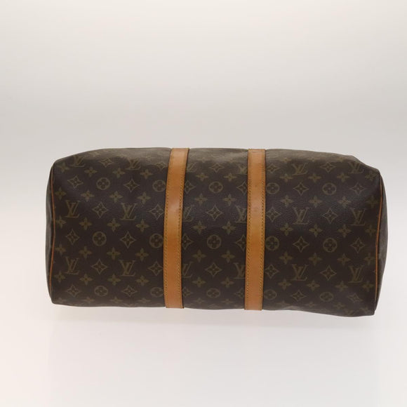 LOUIS VUITTON Monogram Keepall 45 Boston Bag M41428 LV Auth 140031
