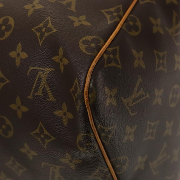 LOUIS VUITTON Monogram Keepall 55 Boston Bag M41424 LV Auth 140033
