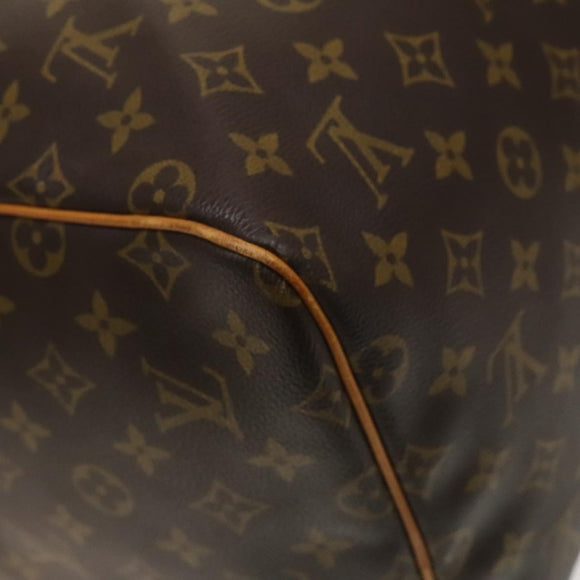 LOUIS VUITTON Monogram Keepall 55 Boston Bag M41424 LV Auth 140033
