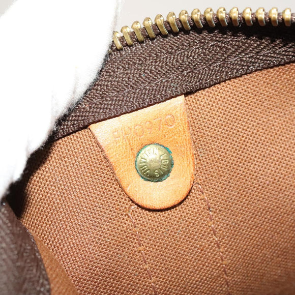 LOUIS VUITTON Monogram Keepall 55 Boston Bag M41424 LV Auth 140033