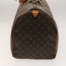LOUIS VUITTON Monogram Keepall 55 Boston Bag M41424 LV Auth 140033-3