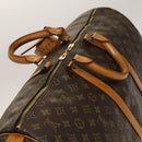 LOUIS VUITTON Monogram Keepall 55 Boston Bag M41424 LV Auth 140033-6