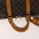 LOUIS VUITTON Monogram Keepall 55 Boston Bag M41424 LV Auth 140033-7