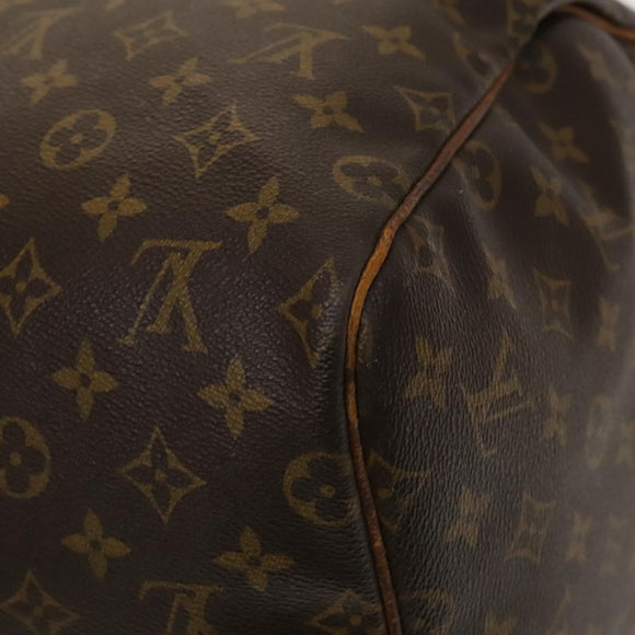 LOUIS VUITTON Monogram Keepall 55 Boston Bag M41424 LV Auth 140035
