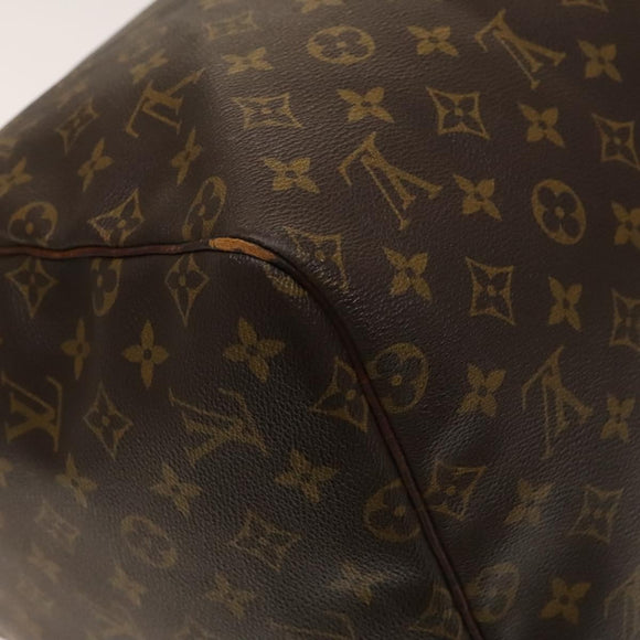 LOUIS VUITTON Monogram Keepall 55 Boston Bag M41424 LV Auth 140035