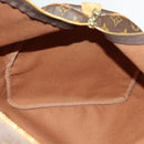 LOUIS VUITTON Monogram Keepall 55 Boston Bag M41424 LV Auth 140035-20