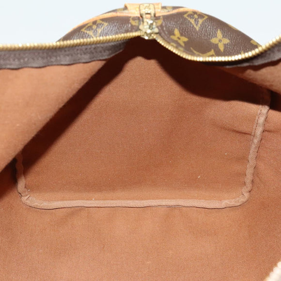LOUIS VUITTON Monogram Keepall 55 Boston Bag M41424 LV Auth 140035
