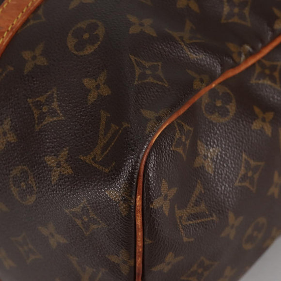 LOUIS VUITTON Monogram Sac Souple 35 Boston Bag M41626 LV Auth 140038