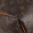 LOUIS VUITTON Monogram Sac Souple 35 Boston Bag M41626 LV Auth 140038-15