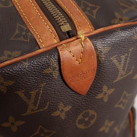 LOUIS VUITTON Monogram Sac Souple 35 Boston Bag M41626 LV Auth 140038