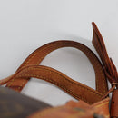 LOUIS VUITTON Monogram Sac Souple 35 Boston Bag M41626 LV Auth 140038-8