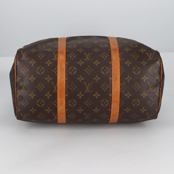 LOUIS VUITTON Monogram Sac Souple 35 Boston Bag M41626 LV Auth 140038