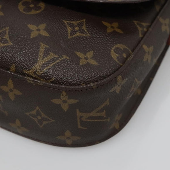 LOUIS VUITTON Monogram Saint Cloud GM Shoulder Bag M51242 LV Auth 140046