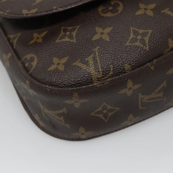 LOUIS VUITTON Monogram Saint Cloud GM Shoulder Bag M51242 LV Auth 140046