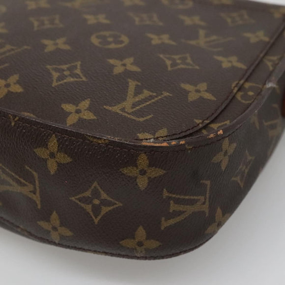 LOUIS VUITTON Monogram Saint Cloud GM Shoulder Bag M51242 LV Auth 140046