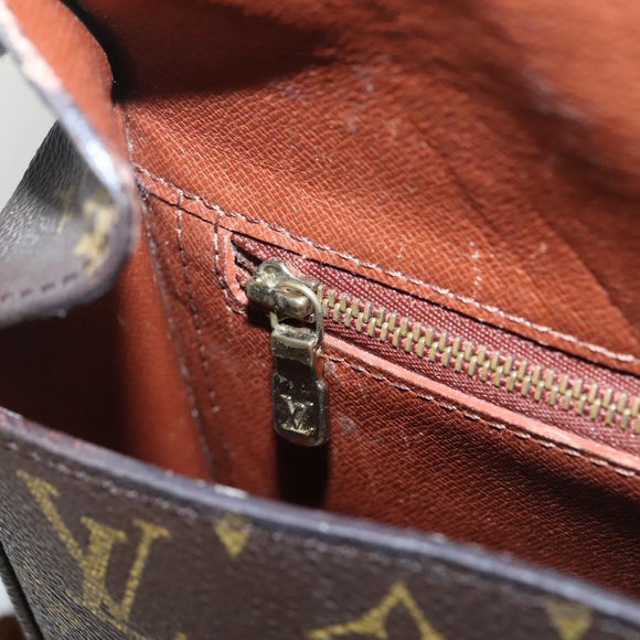 LOUIS VUITTON Monogram Saint Cloud GM Shoulder Bag M51242 LV Auth 140046