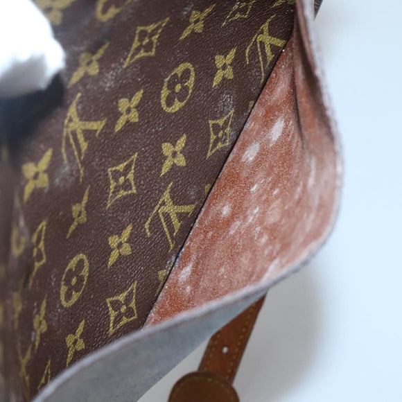 LOUIS VUITTON Monogram Saint Cloud GM Shoulder Bag M51242 LV Auth 140046