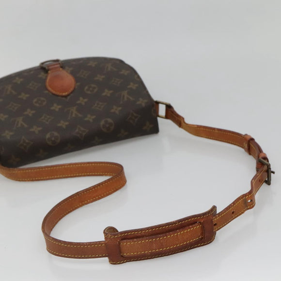 LOUIS VUITTON Monogram Saint Cloud GM Shoulder Bag M51242 LV Auth 140046