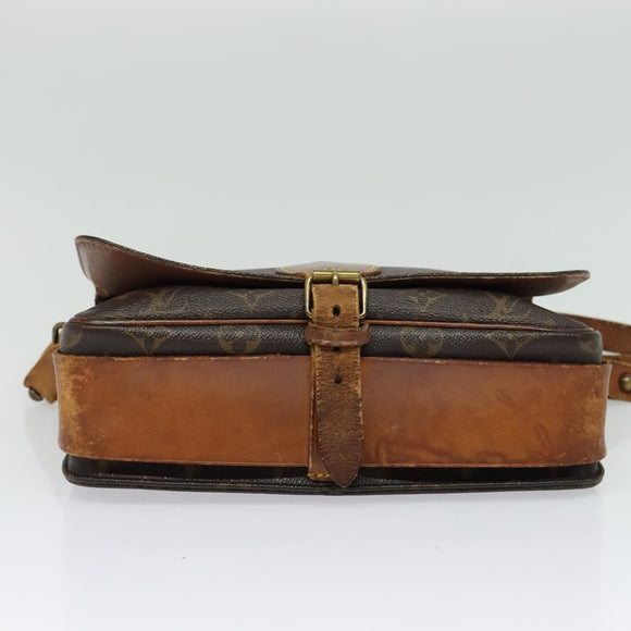 LOUIS VUITTON Monogram Cartouchiere GM Shoulder Bag M51252 LV Auth 140048