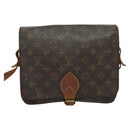 LOUIS VUITTON Monogram Cartouchiere GM Shoulder Bag M51252 LV Auth 140048-13