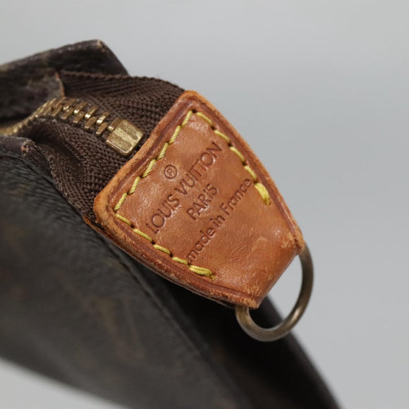 LOUIS VUITTON Monogram Bucket GM Accessory Pouch LV Auth 140050