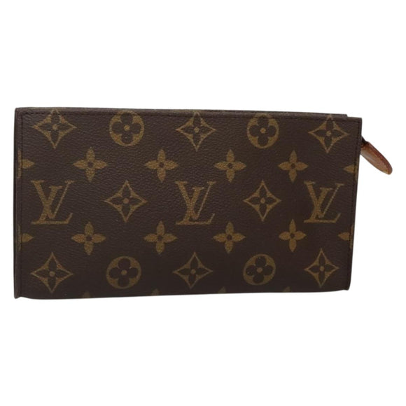 LOUIS VUITTON Monogram Bucket GM Accessory Pouch Vintage LV Auth 140056